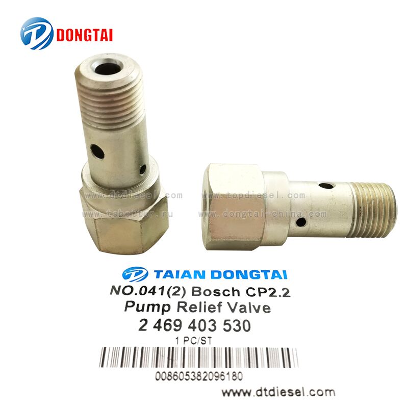NO.041(2)BOSCH CP2.2 Pump Relief Valve 2 469 403 530
